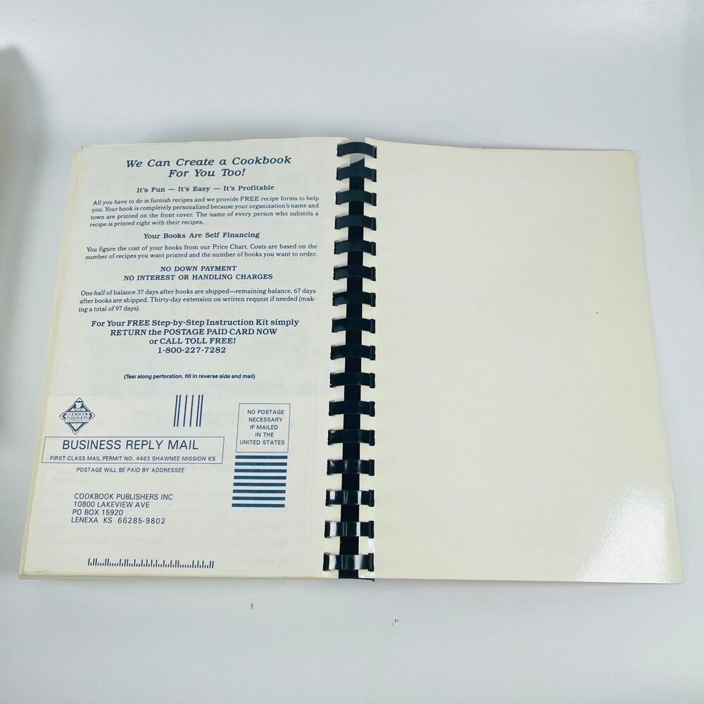 75th Anniversary Spiral Cookbook St Stanislaus Omaha NE 1919 1994 VTG Recipes - Picture 8 of 8